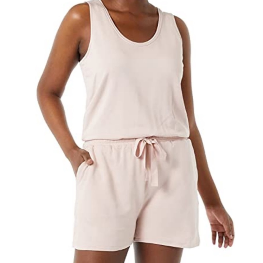 Daily Ritual Pink Romper
